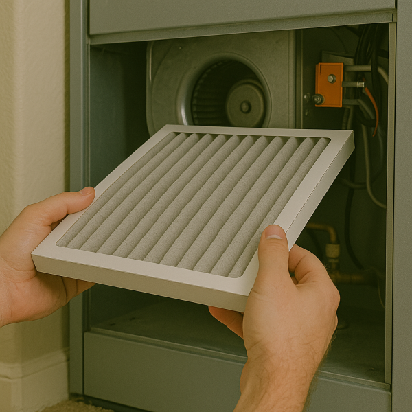Replace Standard Furnace Air Filter