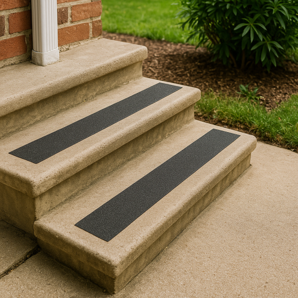 Install Slip-Resistant Tape onto Steps